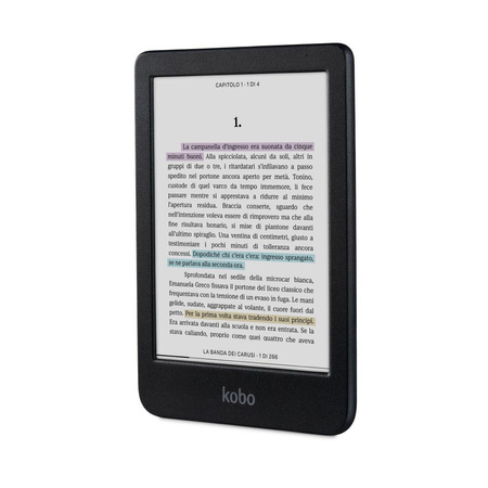 Ebook Kobo Clara Colour 6" E-Ink Kaleido 3 16GB WI-FI Black