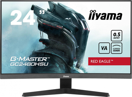 Monitor 24 cale GC2480HSU-B1,VA,180HZ,1500R,USBx2,0,5ms,300cd 