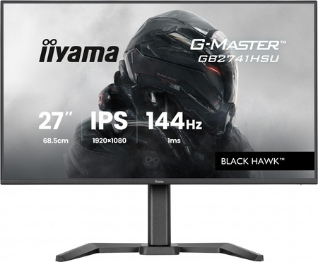Monitor 27 cali GB2741HSU-B1 IPS,FHD,144Hz,1ms,2xUSB,350cd,HDMI,DP,  HAS (150) PIVOT 