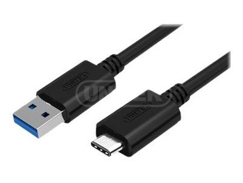UNITEK Y-C474BK Kabel USB-C - USB-A 3.1 M/M 1m