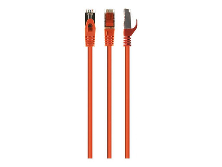 GEMBIRD Patch cord kat.6A SFTP LSZH 1m pomarańczowy