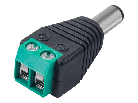 AKYGA Konektor skręcany AK-SC-16 5.5 x 2.1 mm m UTP CCTV