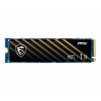 Dysk SSD MSI SPATIUM M371 1TB PCIe Gen3x4 NVMe M.2 2280 (2350/1700 MB/s) 3D NAND