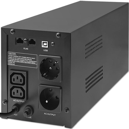 Zasilacz awaryjny UPS | Monolith | 1500VA | 900W | LCD | USB