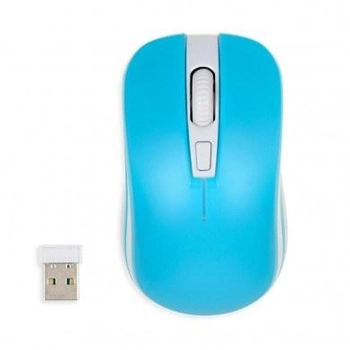 Mysz IBOX LORIINI IMOF008WBL (optyczna; 1600 DPI; kolor niebieski
