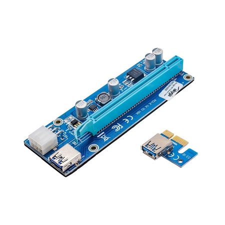 Riser dla złącza PCI-EXPRESS Akyga AK-CA-64 (VER:009S)