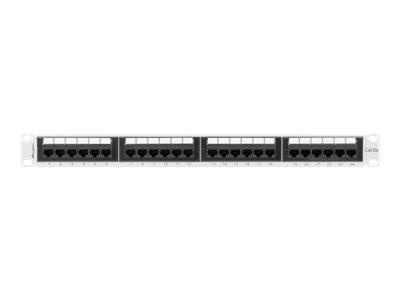 LANBERG patch panel 24 port 1U cat.6A UTP grey