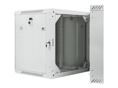 LANBERG WF02-6612-10S Lanberg szafa wisząca dwusekcyjna rack 19 12U 600x600mm szara