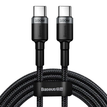 Kabel USB-C PD 2.0 200cm Baseus Cafule CATKLF-ALG1 Quick Charge 3.0 5A z obsługą szybkiego ładowania 100W