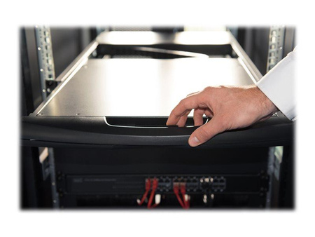 DIGITUS DS-72210-2US Konsola 17 LCD z touchpad KVM 8 portów 1U komplet kabli (8xDS-19231) klawiatura