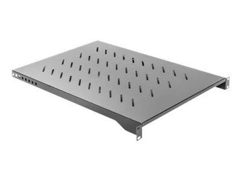 LANBERG AK-1010-B Lanberg półka do szaf 19 1000mm (1U, 483x750mm, udźwig do 15kg) czarna