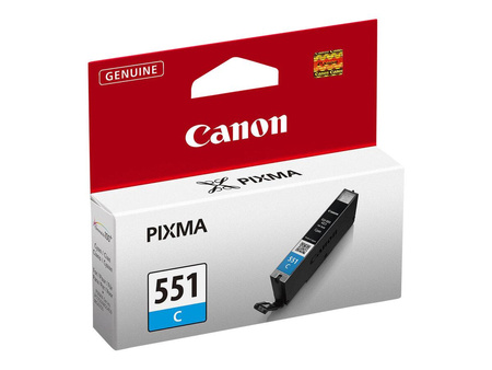 CANON 1LB CLI-551C ink cartridge cyan standard capacity 330 pages 1-pack