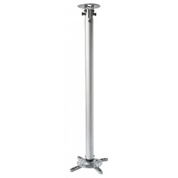 Ramię do projektora 110 -190cm sufitowe, 15kg, srebrne