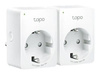 TP-LINK Tapo P100 2-pack WiFi Smart Plug 2.4G 1T1R BT Onboarding Tapo APP Alexa + Google assistant supported 10A 2-pack (P)