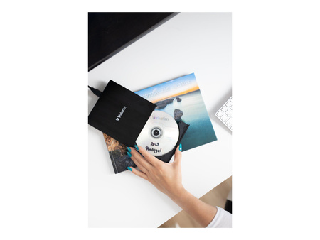 VERBATIM External Slimline CD/DVD Writer Type-C