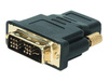 GEMBIRD A-HDMI-DVI-2 Gembird adapter HDMI(F)->DVI(M) pozłacane końcówki