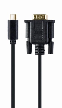 Kabel USB-C do VGA male 1920x1080 60Hz
