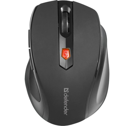 Mysz bezprzewodowa ULTRA MM-315 RF czarna 1600 dpi 6P 