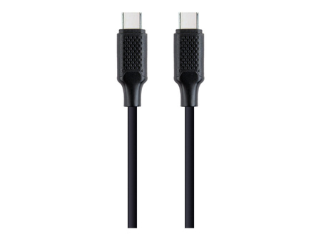 GEMBIRD CC-USB2-CMCM60-1.5M Kabel premium do ładowania i transmisji danych 60W Typ-C Power Delivery PD 1.5m