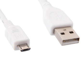 Kabel USB Micro AM-MBM5P 1m White