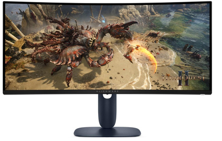 Monitor AW3425DWM 34 cale Curved AMD FreeSync VA 180Hz WQHD         (3440x1440)/21:9/1xDP/2xHDMI/2xUSB 3.2/3Y AES&PPE
