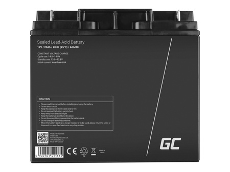 GREEN CELL Battery AGM 12V20AH
