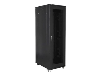 LANBERG rack cabinet 19inch free-standing 42U/800x1000 flat pack with mesh door black