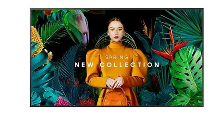 Monitor profesjonalny QH65C 65 cali Matowy 24h/7 700(cd/m2) 3840 x 2160 (UHD) S10 Player (Tizen 7) WiFi/BT 3 lata On-Site (LH65QHCEBGCXEN) 