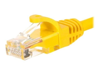 NETRACK BZPAT5UY Netrack patchcord RJ45, osłonka zalewana, kat. 5e UTP, 5m żółty
