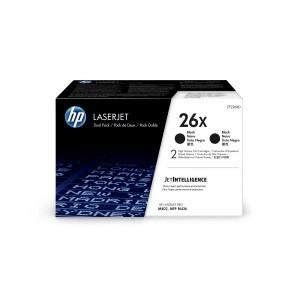 TONER CARTRIDGE 26X BLACK/DUAL PACK