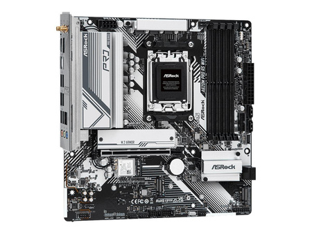 ASROCK A620M Pro RS WiFi AM5 4xDDR5 PCIe x16 4.0 M.2 Wi-Fi 6E + BT 5.2 mATX MB