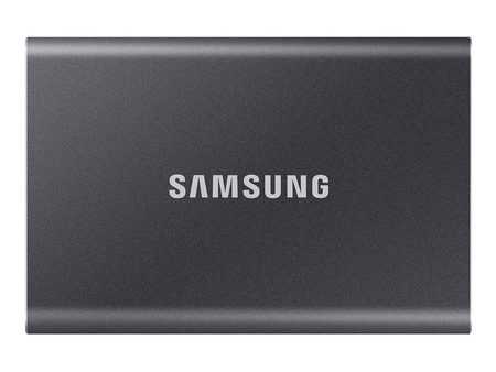 SAMSUNG Portable SSD T7 4TB extern USB 3.2 Gen 2 titan grey
