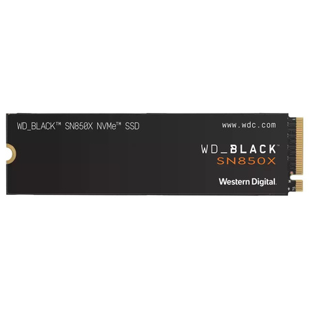 Dysk SSD WD Black SN850X 2TB M.2 2280 PCIe NVMe (7300/6600 MB/s) WDS200T2XHE z radiatorem 