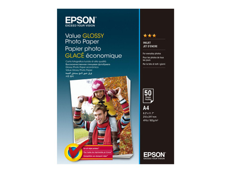 EPSON C13S400036 Papier Epson Value photo 200g A4 50 ark