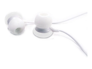 GEMBIRD MHP-EP-001-W Gembird słuchawki stereo douszne MP3, 3.5mm Jack, białe (90 cm)