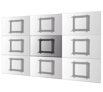 Neomounts Wall Mounted video wall mount (pop-out/lportrait & landscape, pre-assembled)