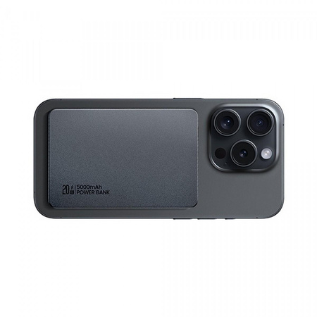 Powerbank 5000mAh 20W indukcyjny MagSafe PD biały