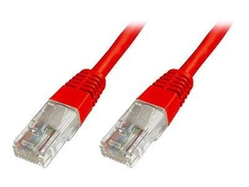DIGITUS DK-1512-010/R Kabel Digitus patch cord UTP, CAT.5E, czerwony, 1m, 15 LGW