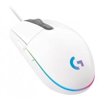 LOGITECH G102 LIGHTSYNC GAMING/MOUSE - WHITE - EER