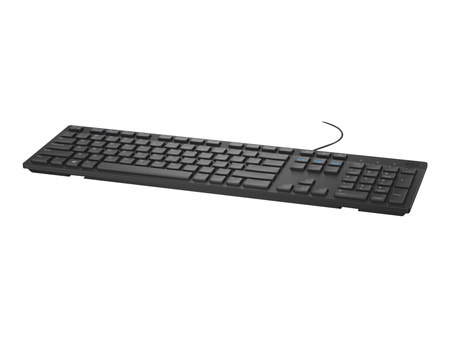 DELL Keyboard : US-Euro (Qwerty) KB216 Quietkey USB, Black