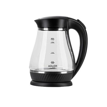 Czajnik elektryczny Adler AD 1274 (2200W 1.7l; kolor czarny)