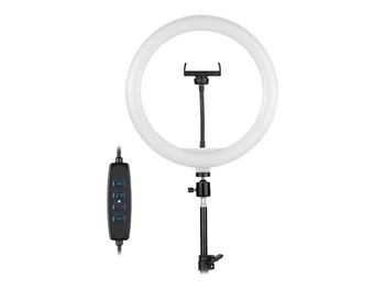 TRACER Lampa pierścieniowa RING 30cm ze statywem 210cm