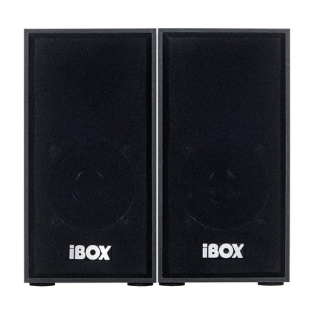 Zestaw głośników IBOX IGLSP1B (2.0; ciemne drewno)