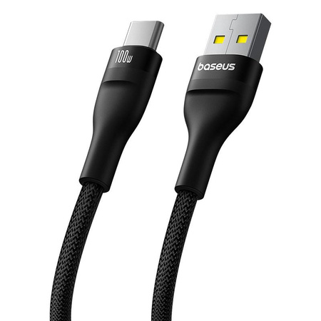 Kabel Baseus Flash 2 USB-USB C 100W 1m (czarny)