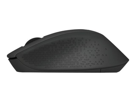 LOGITECH M280 Mouse right-handed optical 3 buttons wireless 2.4 GHz USB wireless receiver black