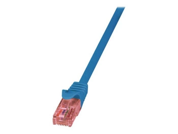 LOGILINK CQ3076S LOGILINK Patchcord Cat.6A 10G S/FTP PIMF PrimeLine 5m niebieski