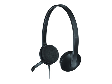 LOGITECH USB Headset H340 Headset on-ear wired