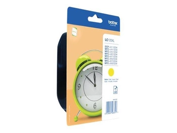 BROTHER LC125XLY Tusz Brother LC125XLY yellow 1 200str DCP-J4110DW / MFC-J4410DW / MFC-J4510D