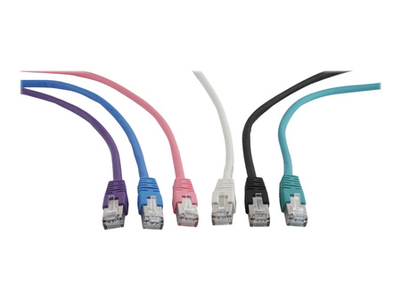 GEMBIRD patchcord RJ45 kat 6 FTP 0.25m fiolet