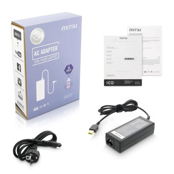 Zasilacz sieciowy Mitsu 20V 3.25A (11.0x4.5 pin) 65W do notebooka Lenovo